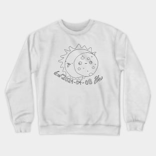 Total Solar Eclipse April 2024 Moon & Sun Crewneck Sweatshirt